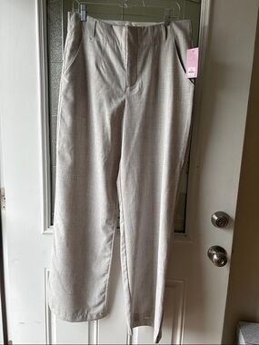 Sans Souci Light Gray Women's Trousers